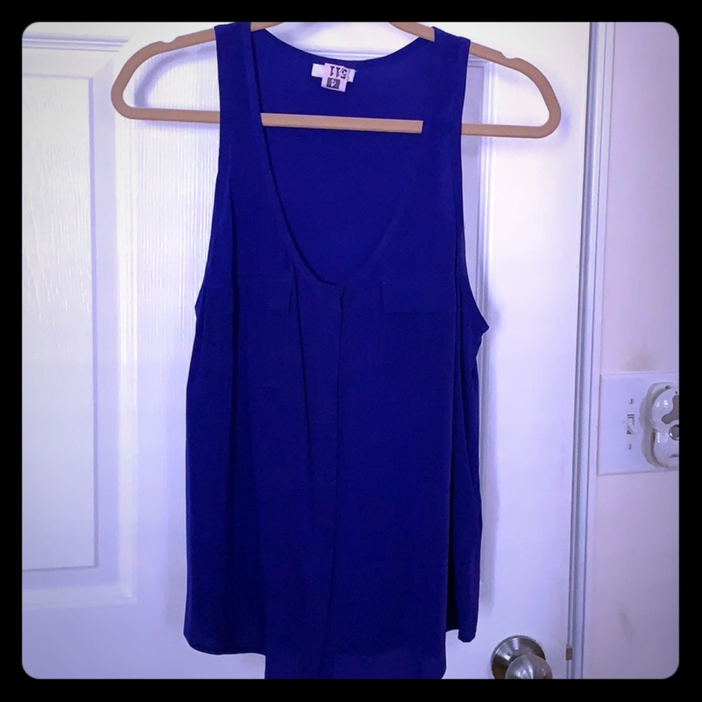 LIKE NEW! Joie silk sleeveless top w/ pockets